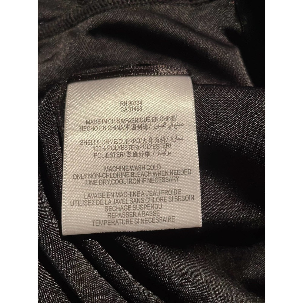 Bcbgmaxazria black top blouse S - Picture 6 of 6